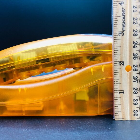90s CHATEAU Neon Orange Translucent Landline Phone Desktop or Wall Mount - Picture 9 of 10